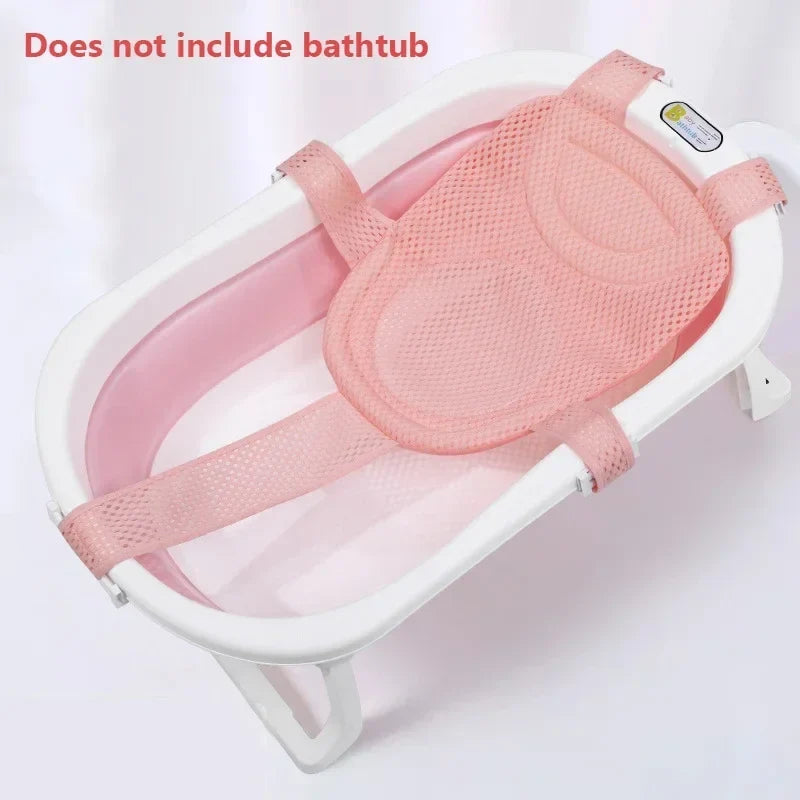 Baby Bath Net Seat Cushion – Adjustable Bathtub Support