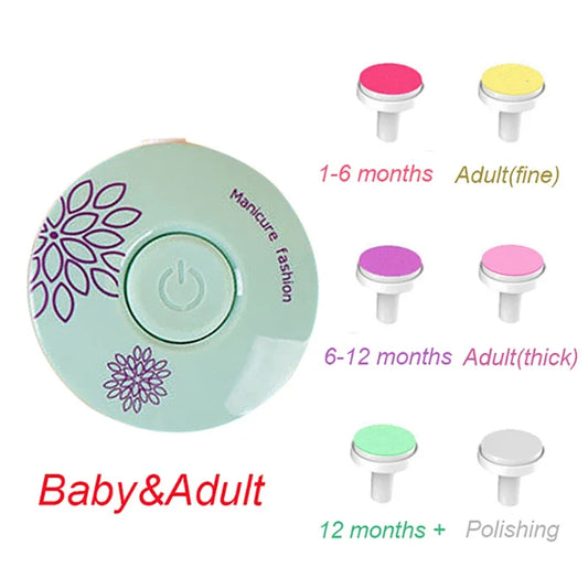 Electric Baby Nail Trimmer Kit