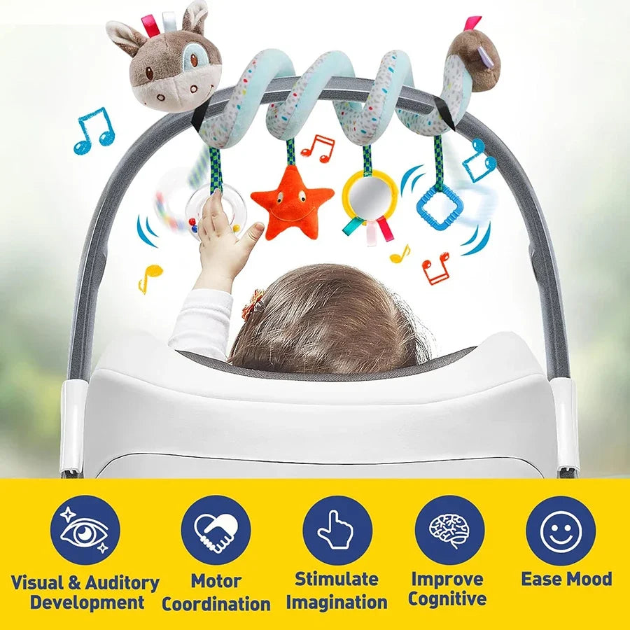 Baby Spiral Stroller Hanging Toy