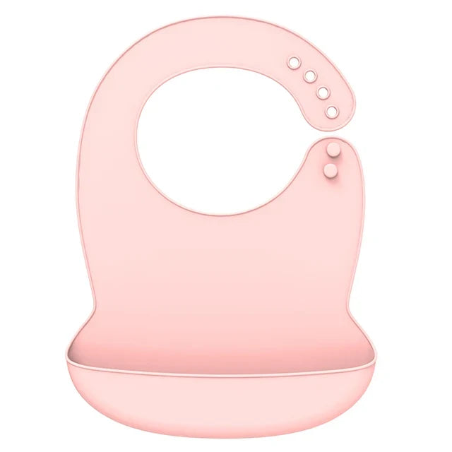 Silicone Baby Bib – Waterproof & Adjustable