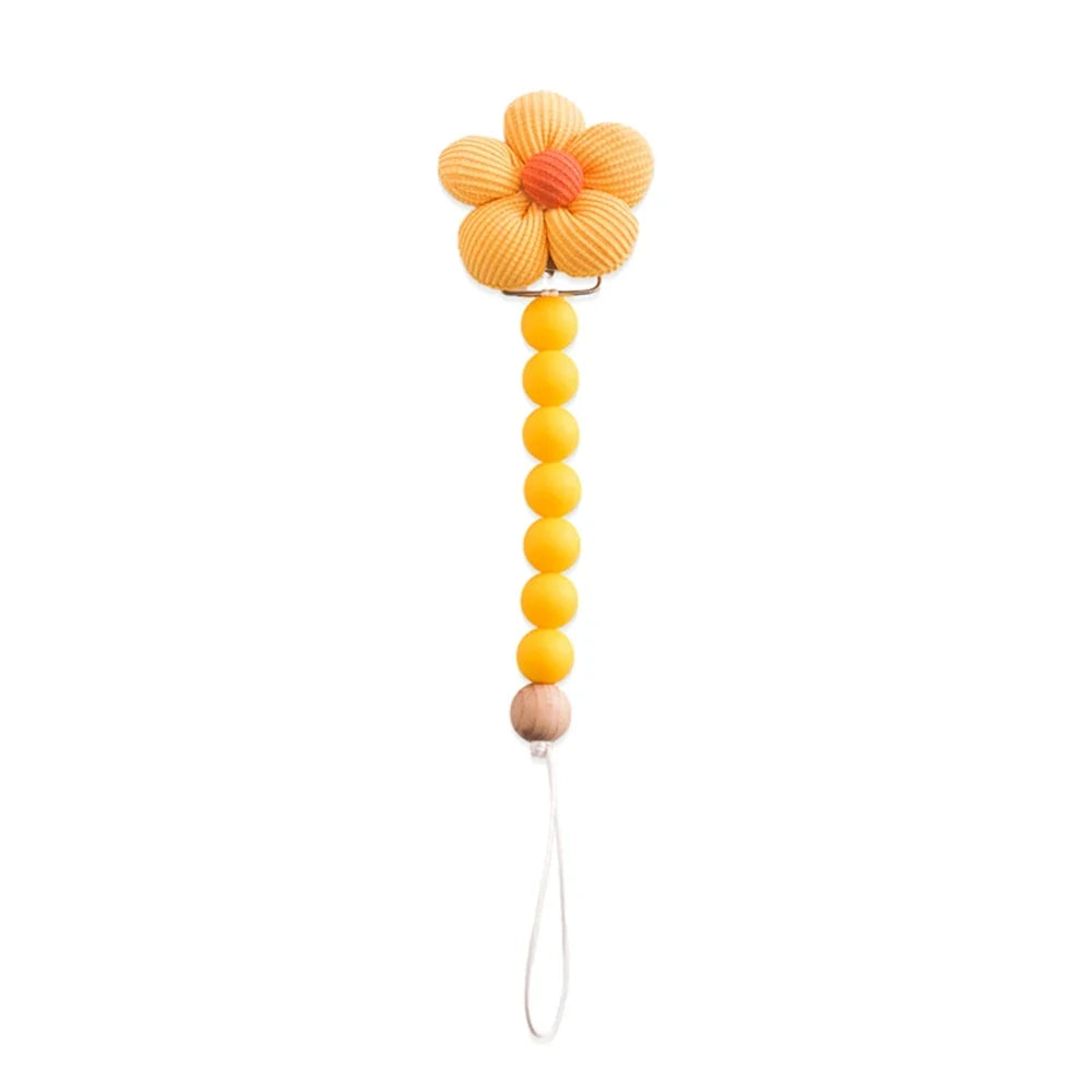 BPA-Free Silicone Baby Teether Rattle – Hand Bell