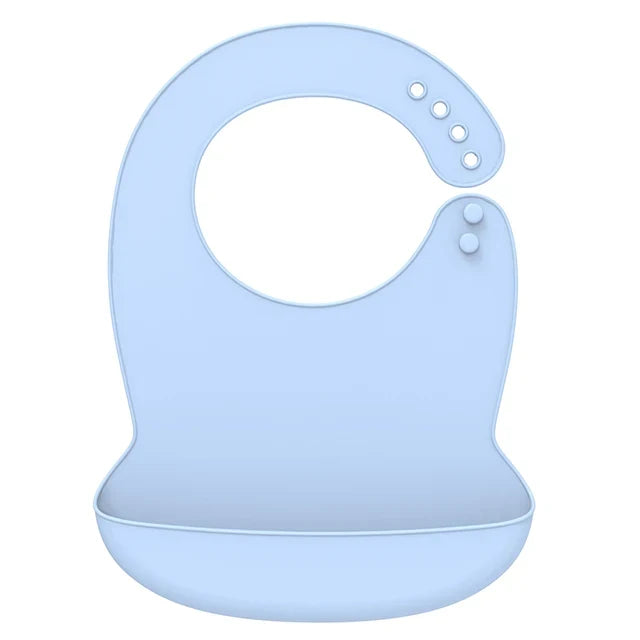Silicone Baby Bib – Waterproof & Adjustable