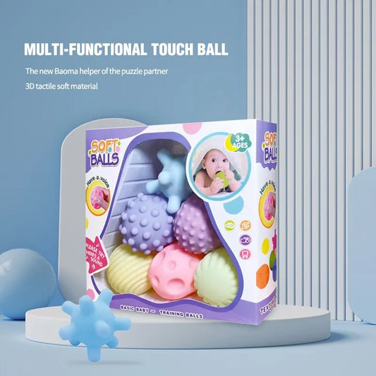 Baby Sensory Squeeze Balls Set of 6