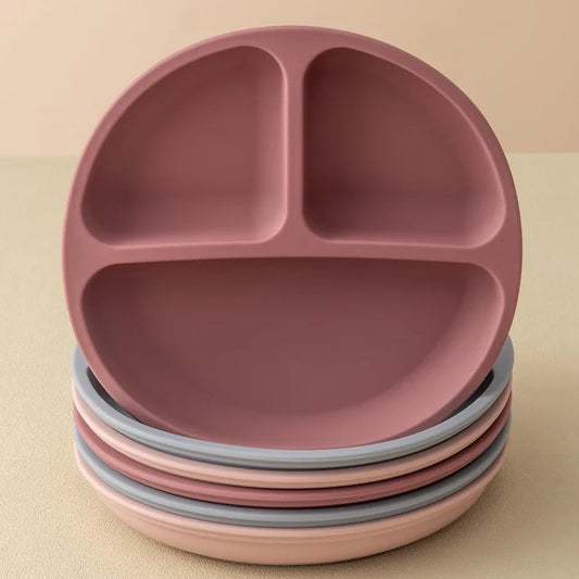 Baby Silicone Suction Dining Plate – BPA-Free