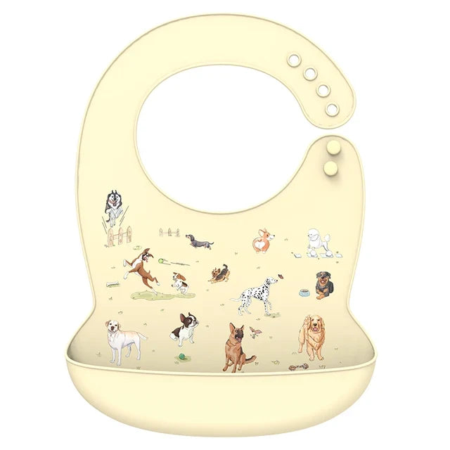 Silicone Baby Bib – Waterproof & Adjustable